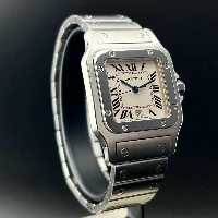 Cartier Santos Galbée Acciaio Medium