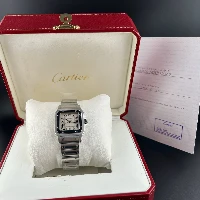Cartier Santos Galbée Acciaio Medium