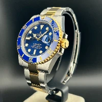 Rolex Submariner Date Acciaio & oro Ceramica Blu