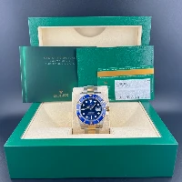 Rolex Submariner Date Acciaio & oro Ceramica Blu