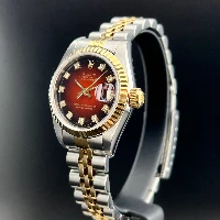 Rolex Datejust 26mm Acciaio & OroRosso Vignette Brillanti 