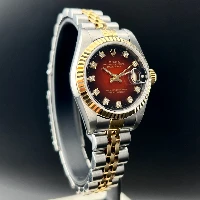 Rolex Datejust 26mm Acciaio & OroRosso Vignette Brillanti 