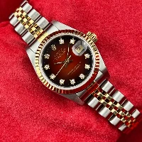Rolex Datejust 26mm Acciaio & OroRosso Vignette Brillanti 