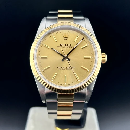 Rolex Oyster Perpetual 34mm Acciaio Oro 