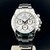 Rolex Daytona Acciaio Bianco 