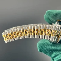 Rolex Datejust 31mm Acciaio & Oro Blu Vignette Brillanti