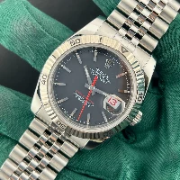 Rolex Datejust Turn O Graph Matte Nero Jubilee