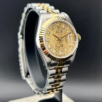 Rolex Lady Datejust 26mm Acciaio & oro Champagne Computer Brillanti 