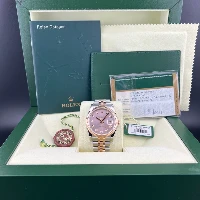 Rolex Datejust 36mm Acciaio/Oro Rosa Rosa Brillanti