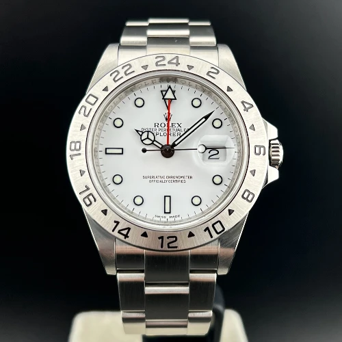 Rolex Explorer II Bianco Cal.3186 Card