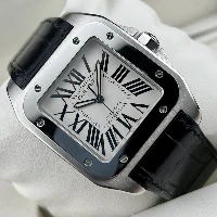 Cartier Santos 100 Steel