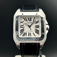 Cartier Santos 100 Medium Steel
