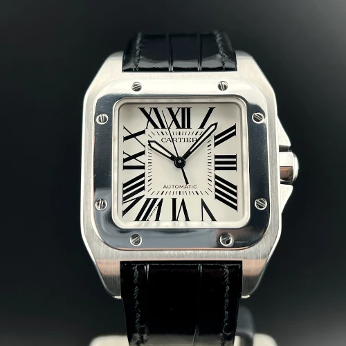 Cartier Santos 100 Medium Steel