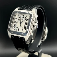 Cartier Santos 100 Medium Steel