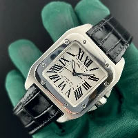 Cartier Santos 100 Medium Steel