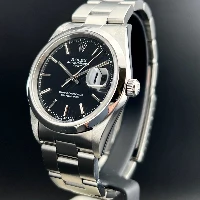 Rolex Oyster Perpetual Date 34mm Nero Indici