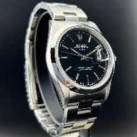 Rolex Oyster Perpetual Date 34mm Nero Indici
