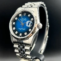 Rolex Datejust 36mm Blu Vignette Brillanti