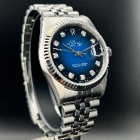 Rolex Datejust 36mm Blu Vignette Brillanti