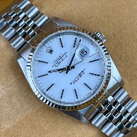 Rolex Datejust 36mm Bianco Jubilee