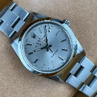 Rolex Air King Silver Indici