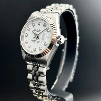 Rolex Lady Datejust 26mm Jubilee Bianco Brillanti