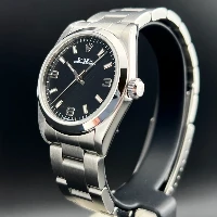 Rolex Oyster Perpetual 31mm Black Dial 3-6-9