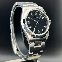 Rolex Oyster Perpetual 31mm Black Dial 3-6-9