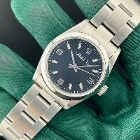 Rolex Oyster Perpetual 31mm Black Dial 3-6-9