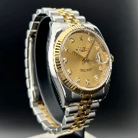 Rolex Datejust 36mm Acciaio/oro Champagne Brillanti