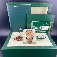 Rolex Datejust 36mm Acciaio/oro Champagne Brillanti