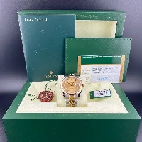 Rolex Datejust 36mm Acciaio/oro Champagne Brillanti