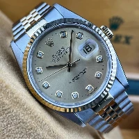 Rolex Datejust 36mm Acciaio/oro Champagne Brillanti