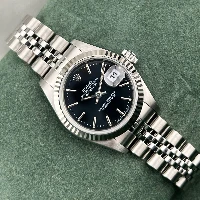 Rolex Lady Datejust 26mm Nero Indici