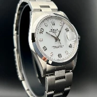 Rolex Oyster Perpetual Date 34mm Bianco Arabi