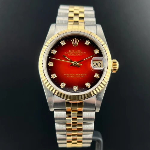 Rolex Datejust 31mm Acciaio & Oro Rosso Brillanti