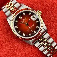Rolex Datejust 31mm Acciaio & Oro Rosso Brillanti