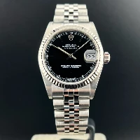 Rolex Datejust 31mm Nero Indici Jubilee
