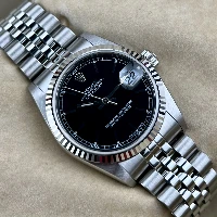 Rolex Datejust 31mm Nero Indici Jubilee