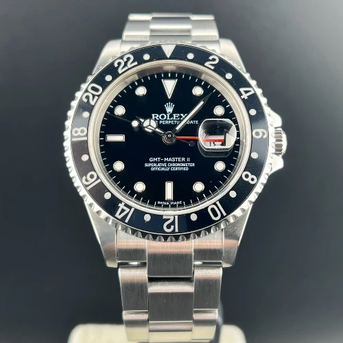 Rolex GMT Master II Nero Stick Dial