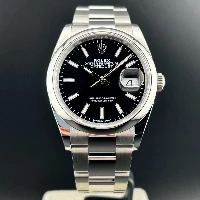 Rolex Datejust 36mm Nero Indici