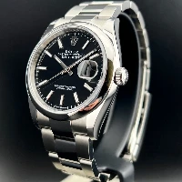 Rolex Datejust 36mm Nero Indici