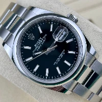 Rolex Datejust 36mm Nero Indici