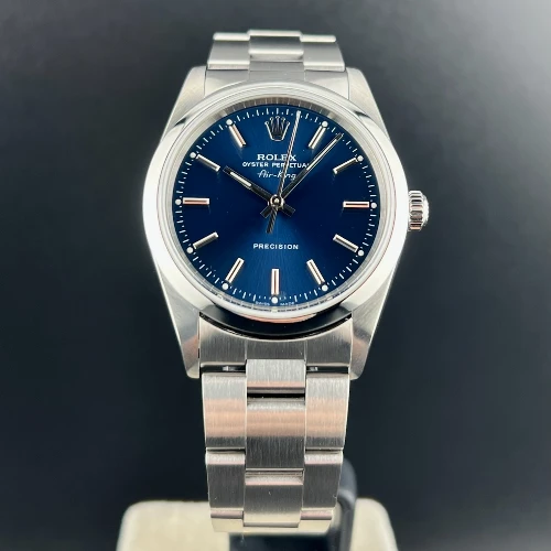 Rolex Air King Blu Indici