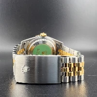 Rolex Datejust 36mm Acciaio/oro Nero Brillanti