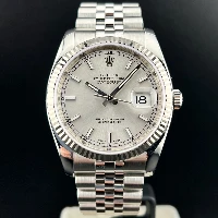 Rolex Datejust 36mm Jubilee Silver Indici