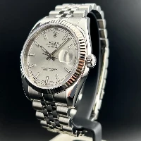 Rolex Datejust 36mm Jubilee Silver Indici