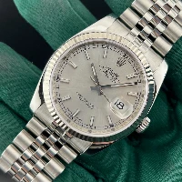 Rolex Datejust 36mm Jubilee Silver Indici