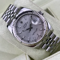 Rolex Datejust 36mm Jubilee Silver Indici