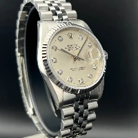 Rolex Datejust 36mm Silver Brillanti